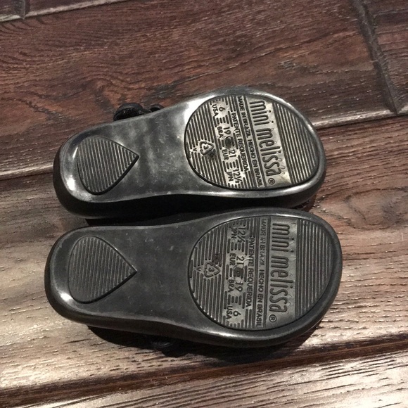 MINI MELISSA IWL MARY JANE JELLY SHOES - Picture 5 of 8